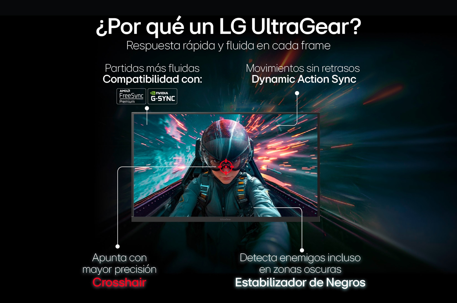 Monitor Gamer UltraGear™ 24" FHD